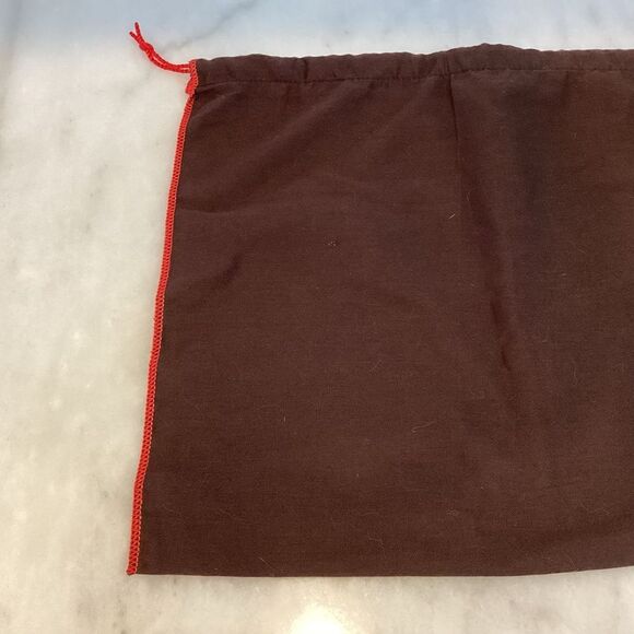 Coach Brown Velvet Drawstring Dust Bag - Picture 2 of 6